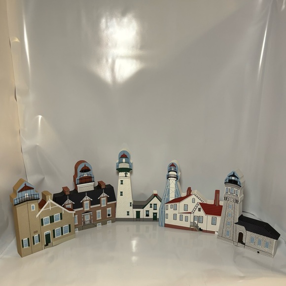 Cat's Meow Lighthouse Museums Of The Great Lakes Lot Of 5 - Picture 2 of 12